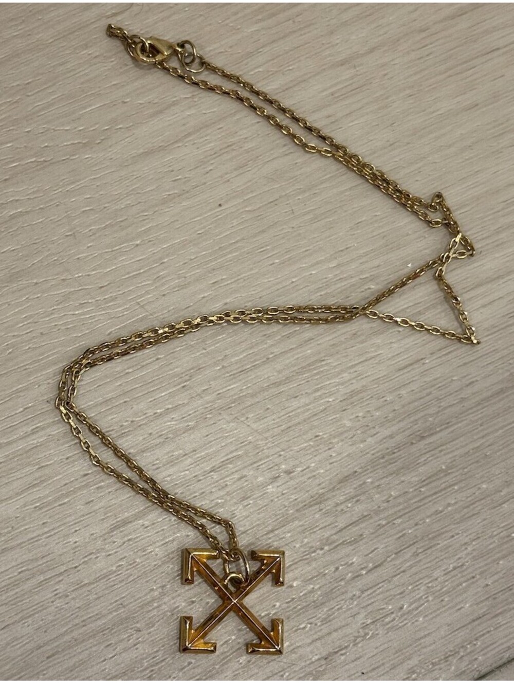 Off White Necklace from SSENSE